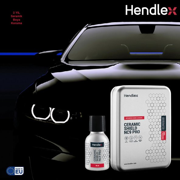 HENDLEX Seramik Boya Koruma / NCR9 Pro 40ml. Set - Resim 7
