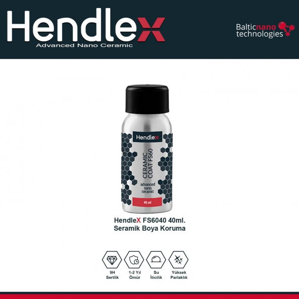 HENDLEX Seramik Boya Koruma / FS60 40ml sise - Resim 2