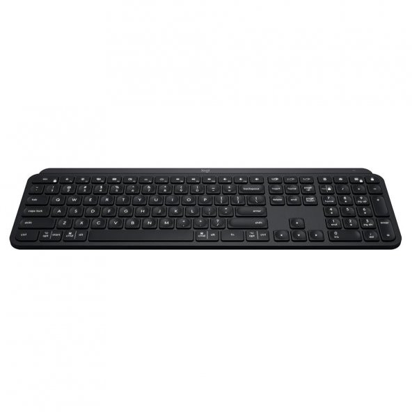 LOGITECH MX KEYS S GELISMIS KABLOSUZ KLAVYE TÜRKÇE TUS DIZIMI SIYAH -920-011594 ürün görseli 1