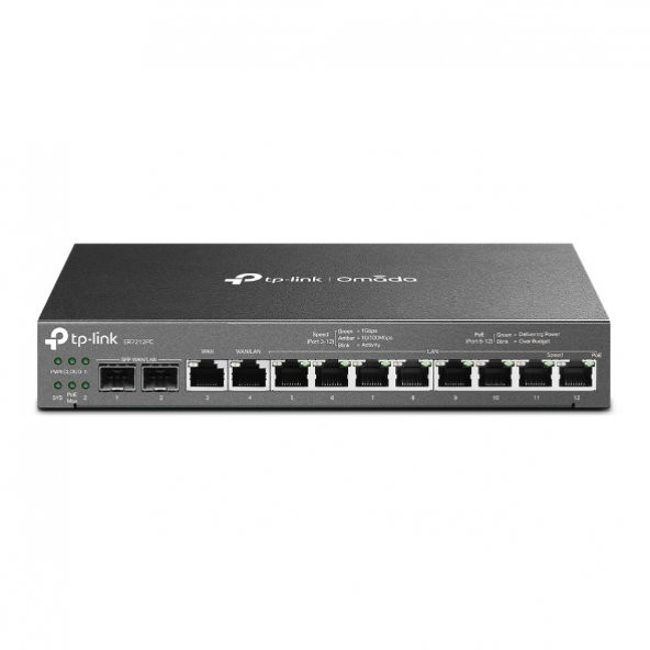 TP-LINK ER7212PC Omada Gigabit VPN Router with PoE+ Ports and Controller Ability ürün görseli 1