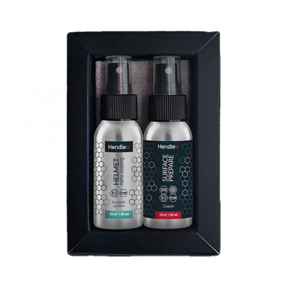HENDLEX Kask Temizlik & Koruma Set 50mlx2 - Resim 2