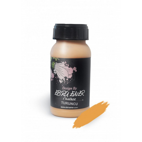 Ebru Ener Chalkee Boya Turuncu 250 ml. ürün görseli 1
