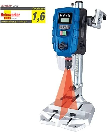 Scheppach DP60 13mm Sütunlu Matkap Dijital (Hediyeli) - Resim 2