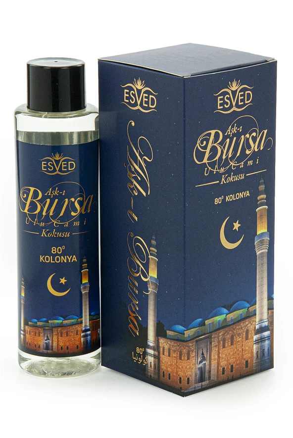 Aşkı Bursa Ulucami Kokusu Kolonya 400ml - Resim 2