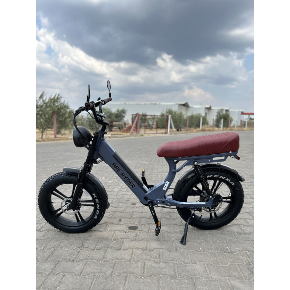 APE RYDER MD10 PREMIUM 750W ELEKETRİKLİ BİSİKLET "ESKİ MAVİ" ürün görseli 1
