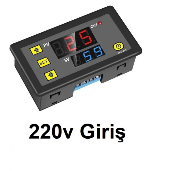 T3230 220V 1500W Timer Zaman Rölesi - Resim 3