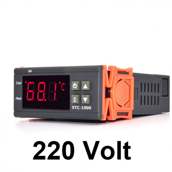 YATE10 STC-1000 220v Isı Kontrolörü Kuluçkaya Uygun ürün görseli 1