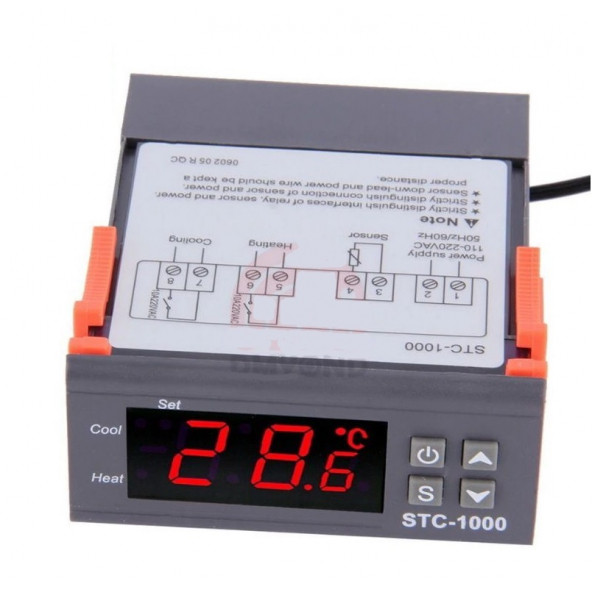 STC-1000 12Volt Isı Kontrolörü - Resim 2