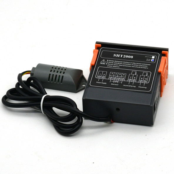 SHT2000 220v 10A Isı ve Nem Kontrolörü - Resim 2