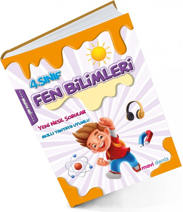 Mavi Deniz 2024 4. Sınıf Fen Bilimleri Yeni Nesil Sorular ürün görseli 1