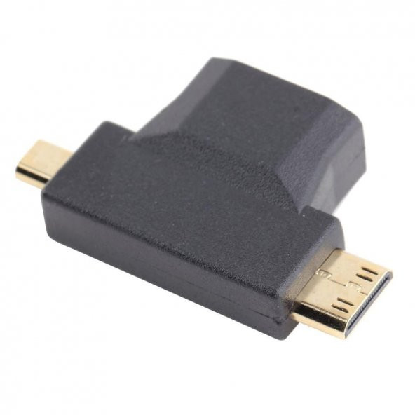 Mini Micro Mikro Hdmi Çevirici Dönüştürücü Adaptör - Resim 2