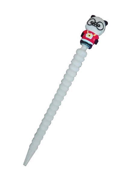 Panda Versatil Kalem 0.7mm Uçlu Kalem 1 Adet Sevimli Gözlüklü Sevimli Panda Mekanik Uçlu Kurşun Kalem ürün görseli 1