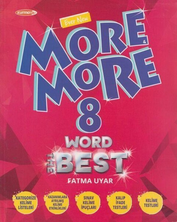 8. Sınıf More More Word The Best Kurmay ELT ürün görseli 1