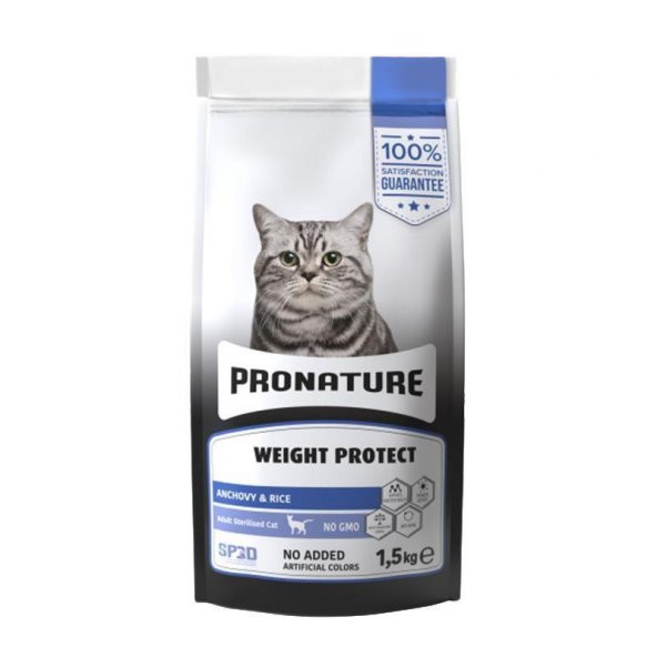 Pronature Adult Sterilised Hamsili Kısırlaştırılmış Kedi Mamasi 1.5 Kg ürün görseli 1