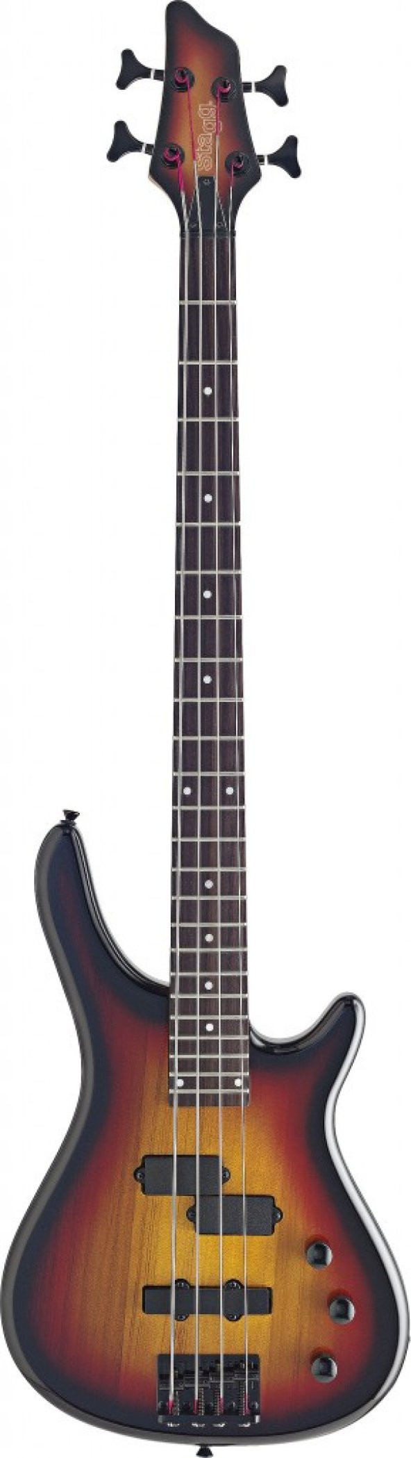 STAGG 4 TELLİ  BAS GİTAR BC300 SB ürün görseli 1