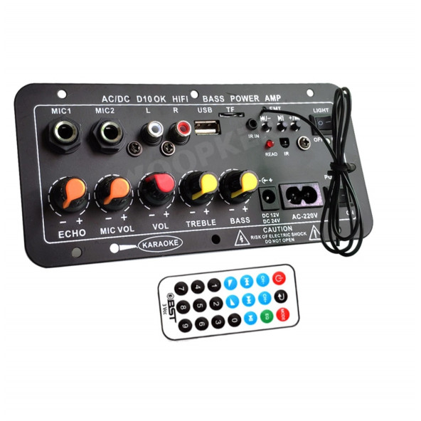 Oto&Motorsiklet&Ev Subwoofer Amfi-Equalizer ürün görseli 1