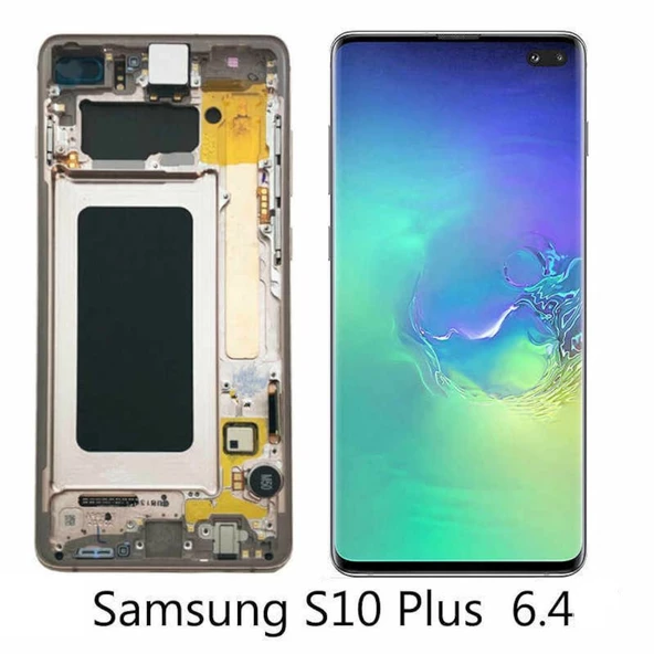 Samsung Galaxy S10 Plus ( Sm-G975 ) Servis Lcd Dokunmatik Ekran ürün görseli 1