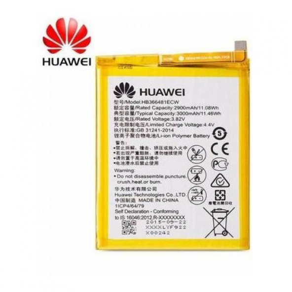 Huawei Y7 Prime 2018 Hb366481Ecw Batarya Pil ürün görseli 1