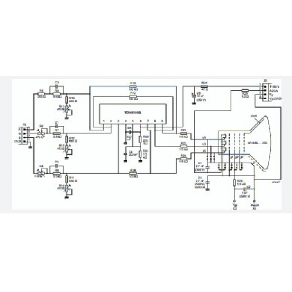 TDA6103 Entegre Devre - Resim 4