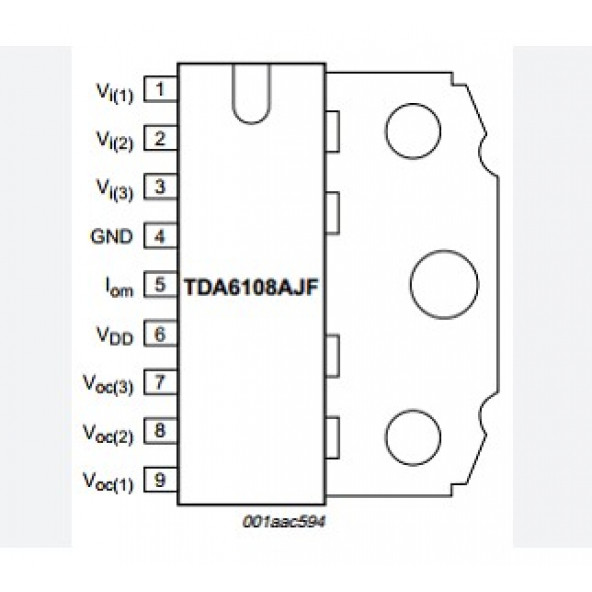 TDA6108 Entegre Devre - Resim 3