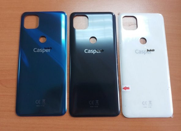 Gmr Casper Via E30 Pil Kapağı Arka Kapak Mavi ürün görseli 1