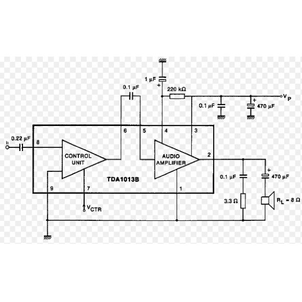 TDA1013 Entegre Devre - Resim 2