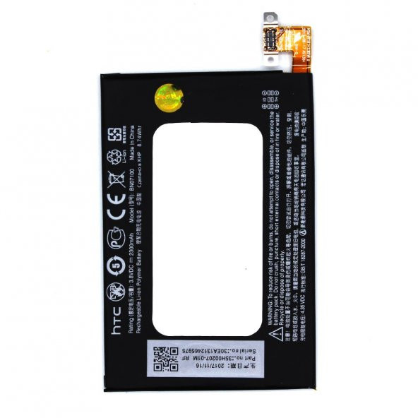 Htc One M7 Batarya Pil  Bn07100 ürün görseli 1