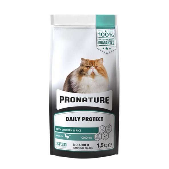 Pronature Tavuklu ve Pirinçli Yetişkin Kedi Maması 1.5 Kg ürün görseli 1
