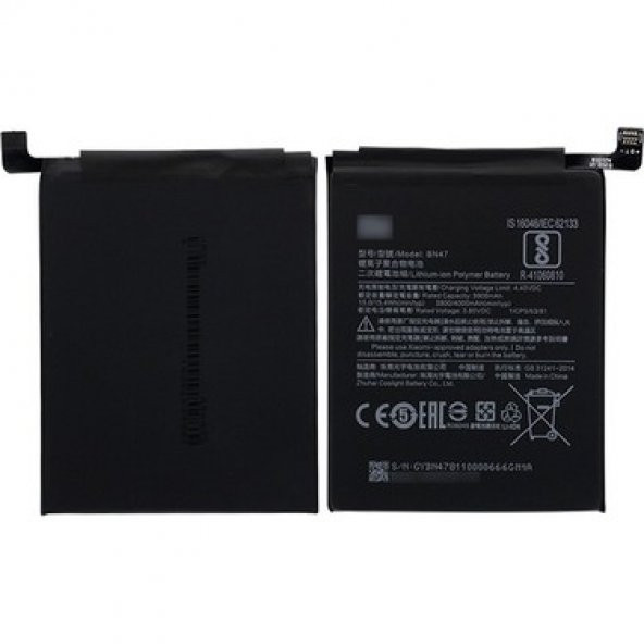 Xiaomi Redmi 6 Prime Bn47 Batarya Pil ürün görseli 1