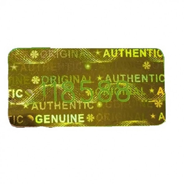 Yate10 980 adet 1x2cm Hologramlı Garanti Etiketi Seri Numaralı ürün görseli 1