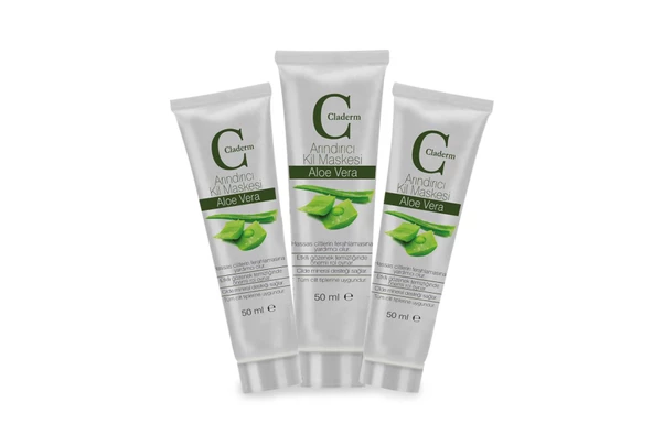 Claderm Aloe Vera 50 ml 3 lü Avantaj Paketi ürün görseli 1