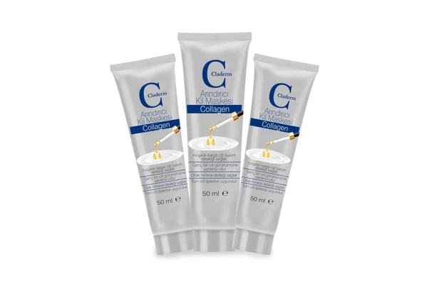 Claderm 50 ml Collagen 3'lü Avantaj Paketi ürün görseli 1