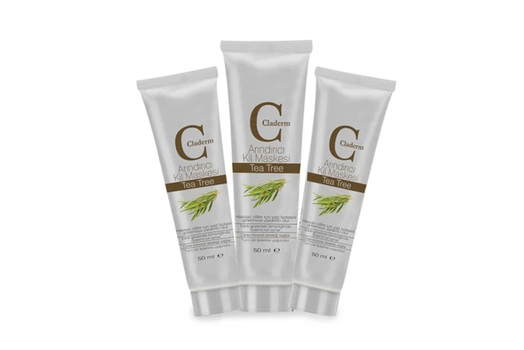 Claderm Tea Tree 50 ml 3 lü Avantaj Paketi ürün görseli 1