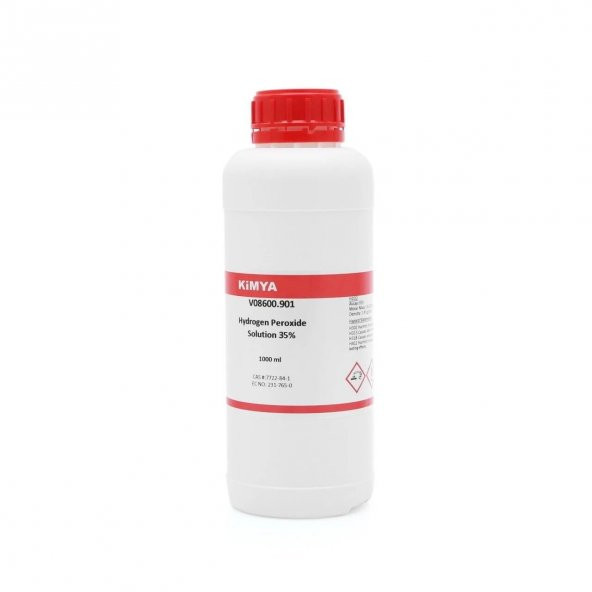 Hidrojen Peroksit Çözeltisi 1 Litre - Saflık: %35 - (Cas No: 7722-84-1) ürün görseli 1