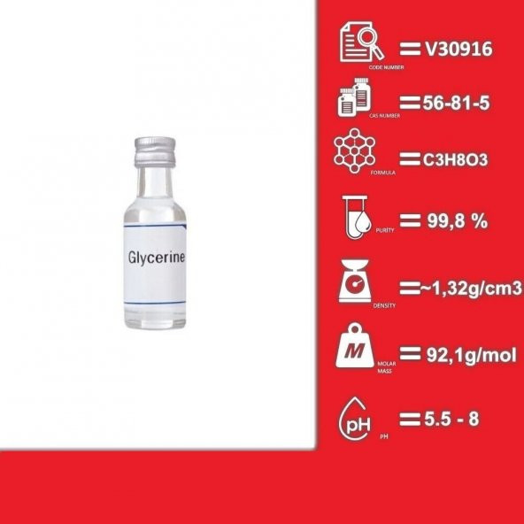 Gliserin 5 Litre - CAS No : 56-81-5 - Resim 2