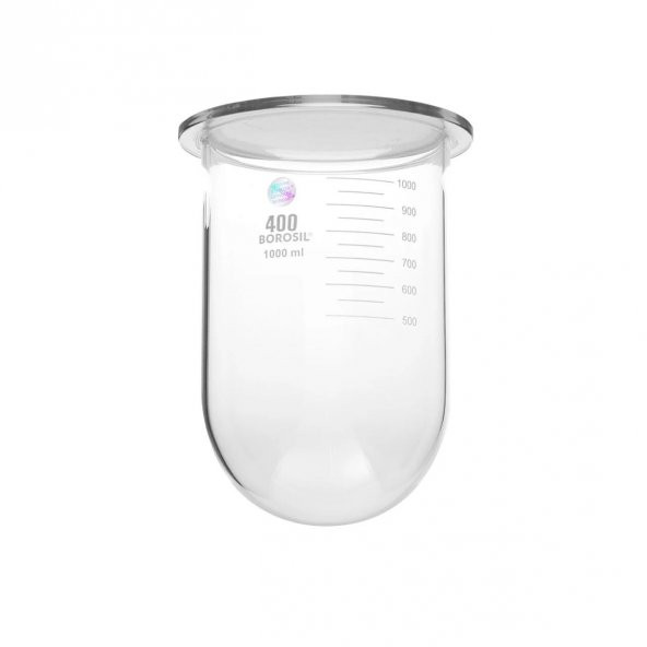 Cam Beher 1000ml - Dissolüsyon Cihazı Kabı -  100 Borosilikat -  Yüksek Isıya Dayanıklı ürün görseli 1