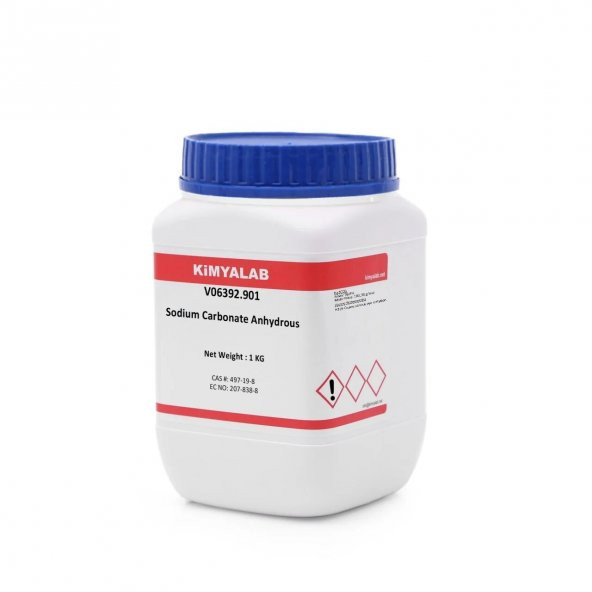Sodyum Karbonat 1 kg/HDPE Şişe - CAS No : 497-19-8 ürün görseli 1