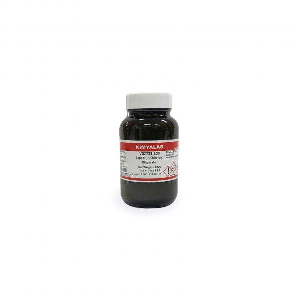 Bakır Klorür 98 100G Şişe - CAS No : 10125-13-0 -  100 g/HDPE Şişe ürün görseli 1