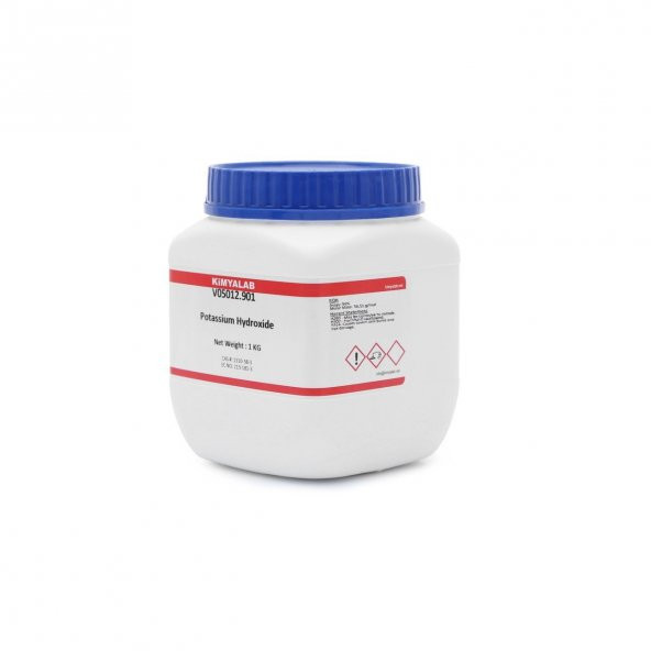 Potasyum Hidroksit 1 Kg - Payet -  CAS No : 1310-58-3  -  1 kg/HDPE Şişe ürün görseli 1
