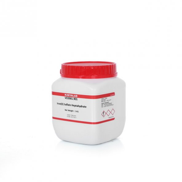 Demir II Sülfat Heptahidrat 1Kg -  CAS No : 7782-63-0 - 1 kg/HDPE Şişe ürün görseli 1