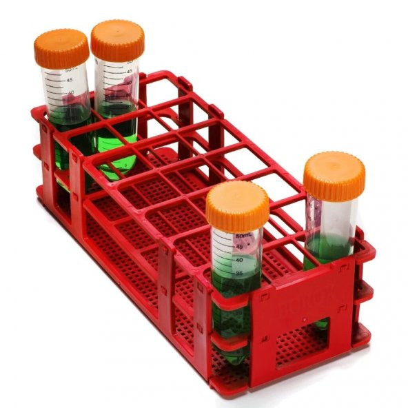 Falcon/Falkon Tüpü Standı 21 Tüplük - 30 mm - Asit, Baz, Solventlere Karşı Dayanıklıdır - Sıfır Ürün ürün görseli 1
