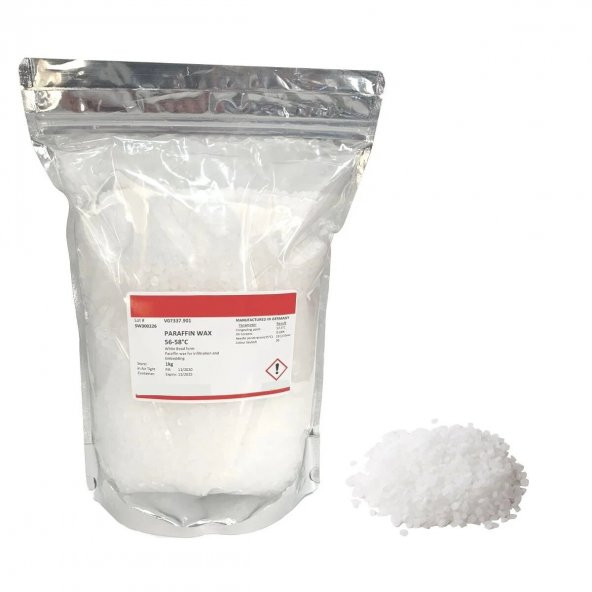 Parafin Boncuk 1 Kg - Erime Sıcaklığı : 56-58'C - (Cas No : 8002-74-2) ürün görseli 1