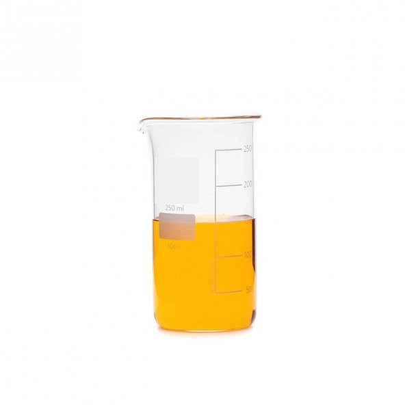 Cam Beher 250 mL - Uzun Form Isıya Dayanıklı Beher ürün görseli 1