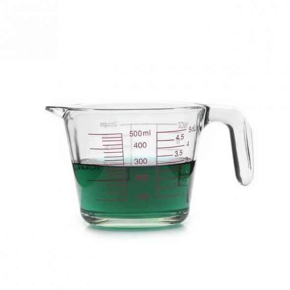 Kulplu Cam Beher 500 mL ürün görseli 1
