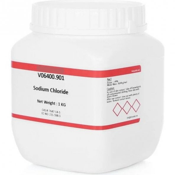 Sodyum Klorür 1 Kg - NaCl ürün görseli 1