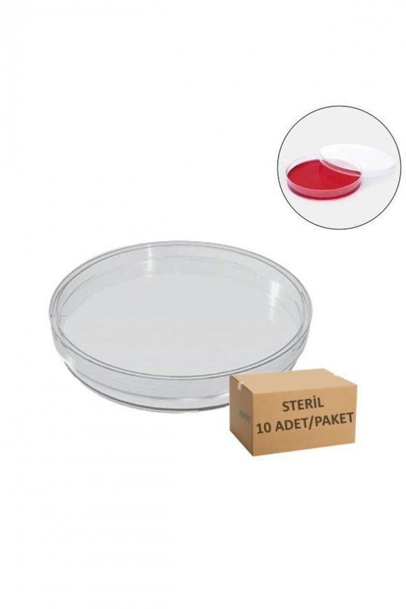 Petri Kabı Kutusu 60mm Steril -10 Adetlik Set ürün görseli 1