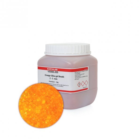 Silikajel Turuncu Nem Alıcı 1 Kg - Küf Önleyici İndikatörlü ürün görseli 1