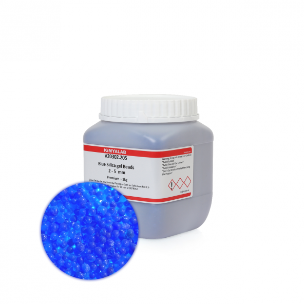 Silikajel Mavi Nem Alıcı 1 Kg - Küf Önleyici İndikatörlü ürün görseli 1