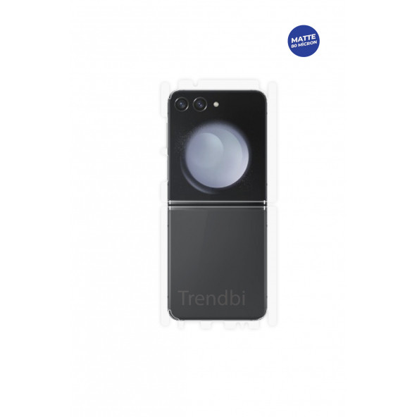 GALAXY Z FLİP 5 MAT ARKA YAN KORUYUCU TPU  FİLM ürün görseli 1