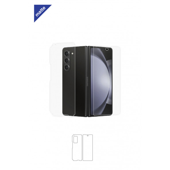 GALAXY Z FOLD 5 MAT ARKA VE YAN KORUYUCU POLİÜRETAN FİLM ürün görseli 1